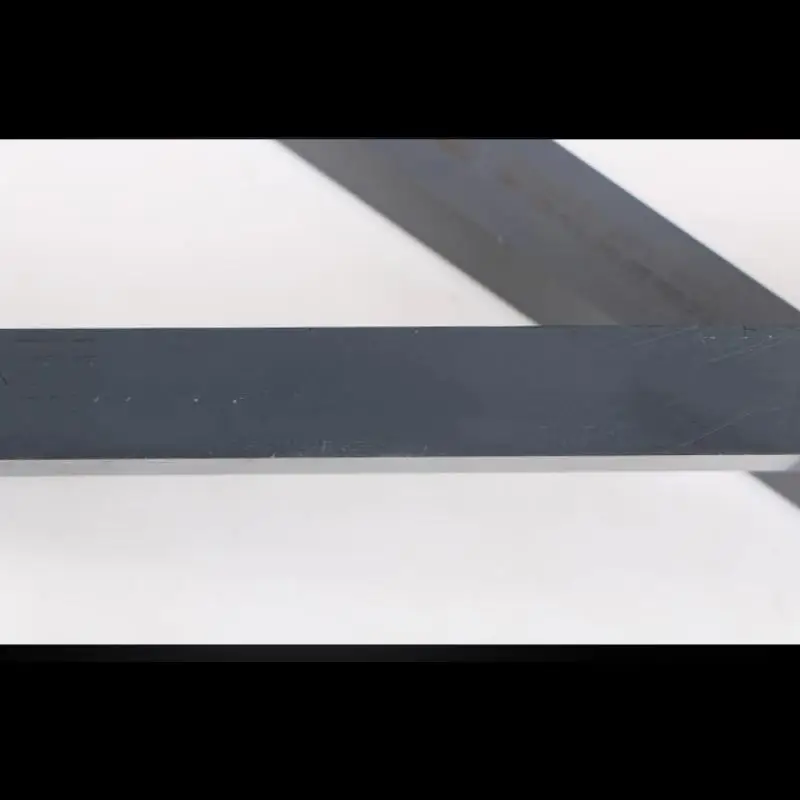 HRC64-66 High Speed Steel Nitriding Hardening Thickness 5mm Length 200mm HSS 4341 Steel  Carving Blades DIY Knife Raw Material