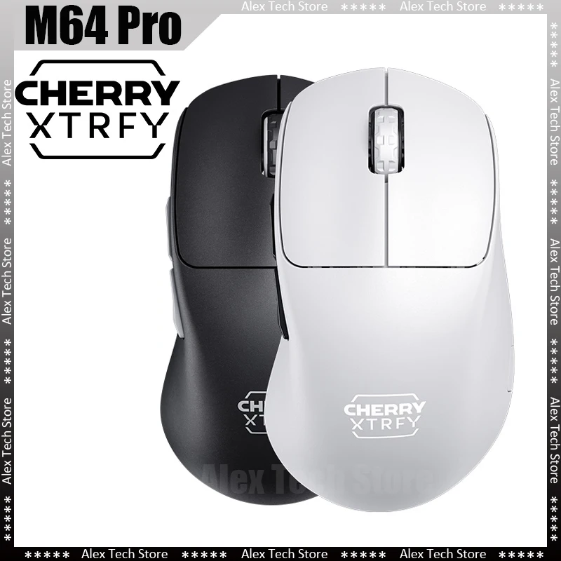 

Xtrfy Cherry M64 Pro Wireless Gaming Mouse 2.4ghz 55g Lightweight 1k 8k 10m Distance Connection 90 Hours Endurance Gamer Gift