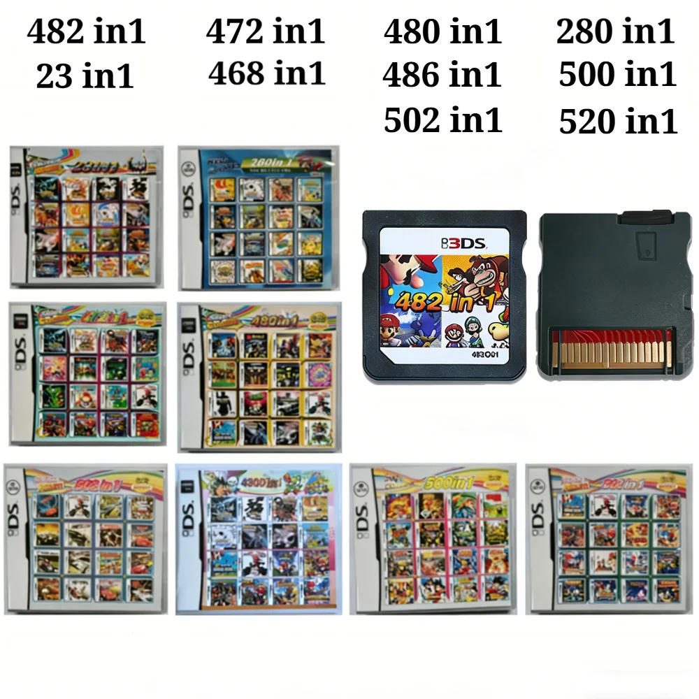 3ds-4300-in1-ポケモンゲームカードコンビネーションカード-500-in1-208-in1-コンビネーションカードカートリッジ-482-in1-23-in1-クラシックゲームギフト