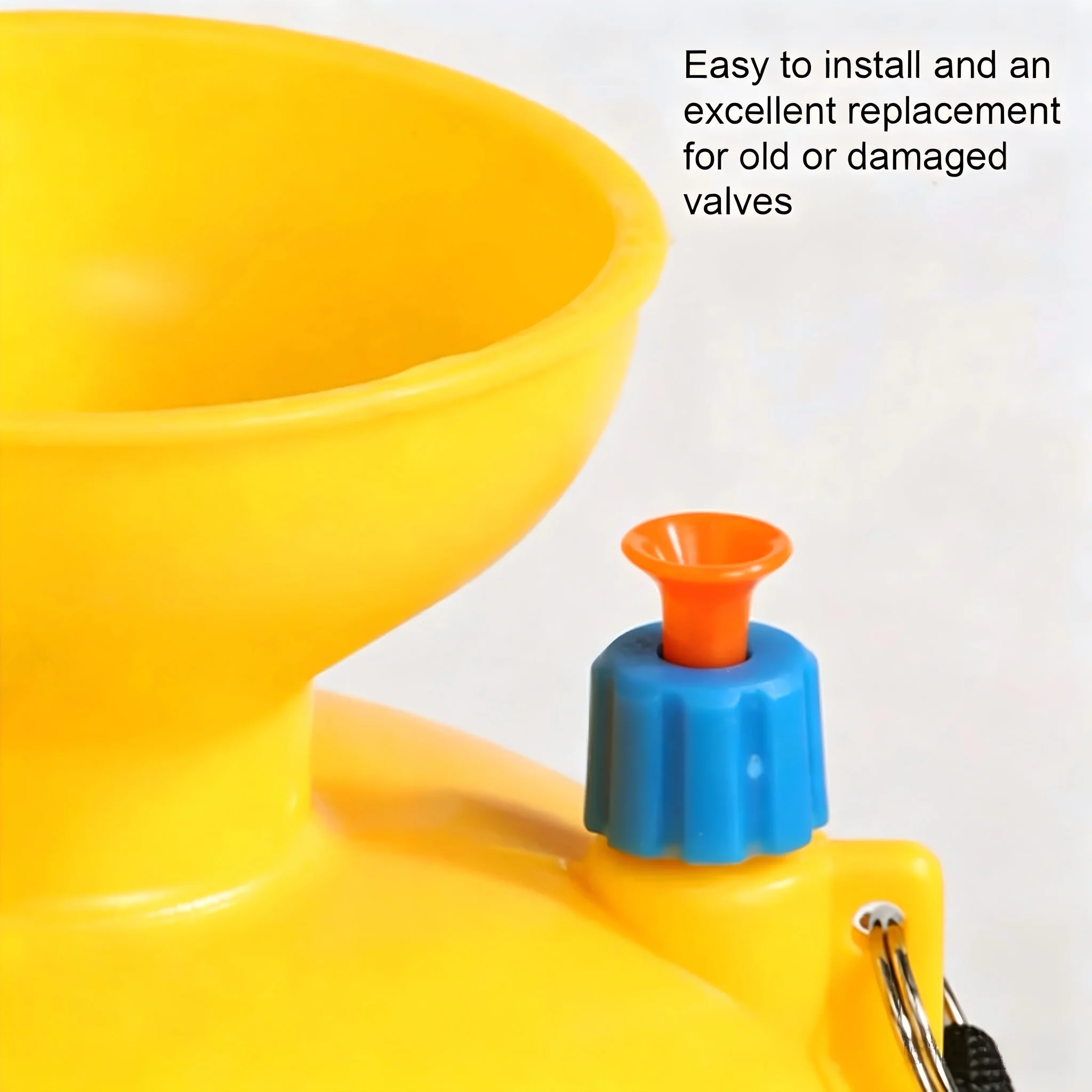 Portable Sprayer Pressure Relief Safety Valve, Wear‑Resistant PP Plastic Replace Spare Accessory for Manual Garden Water Spraye