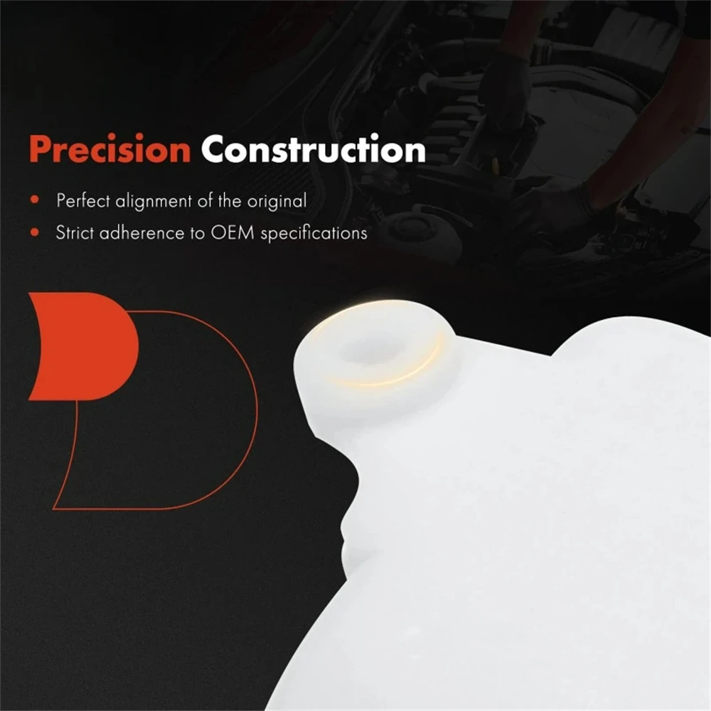 

for Mitsubishi L200 2008-2015 ​Engine Coolant Overflow Recovery Reservoir Tank with Cap MN135072 Montero Sport 2005-2015