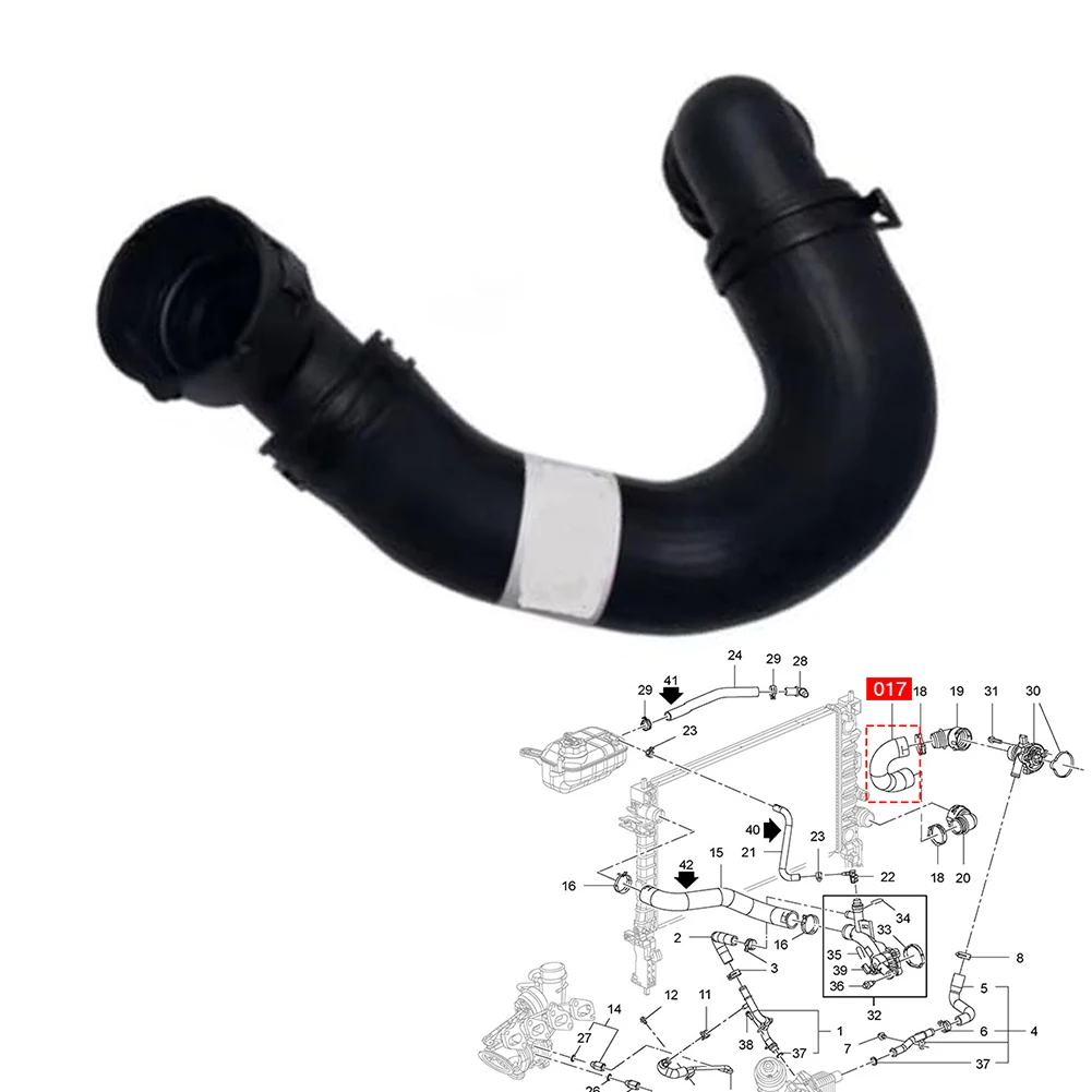 As Shown In The Picture Fuel Regulator Car Engine Coolant Accessories Radiator Hose Non-deforming 1-piece Unit
