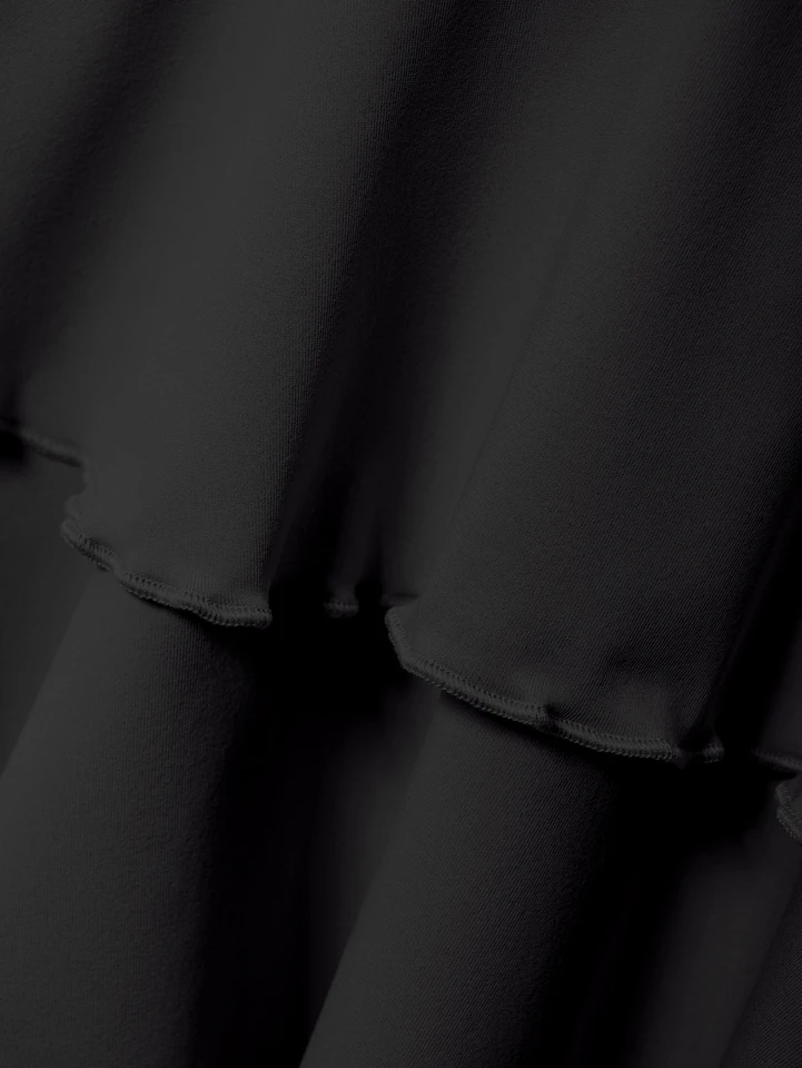 New Solid Color Skirt Women Summer Fashion Outdoor Versatile High Waist Slim Fit Elastic Waist Short Skirt Goods In Stock, image 5