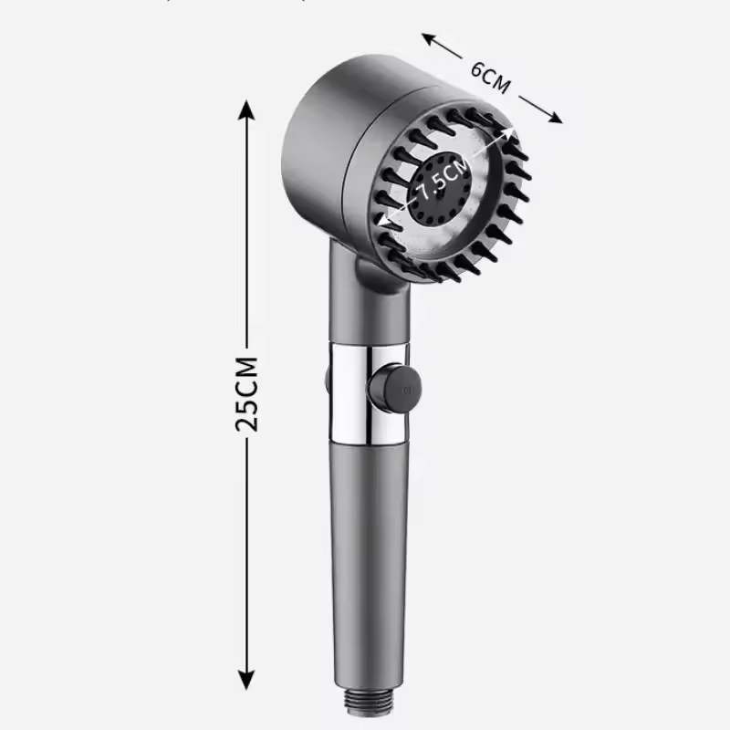 Shower filter four modes bathroom accessories head massage showerhead replete for shower heads knobs showers parts fixture home - Image 6