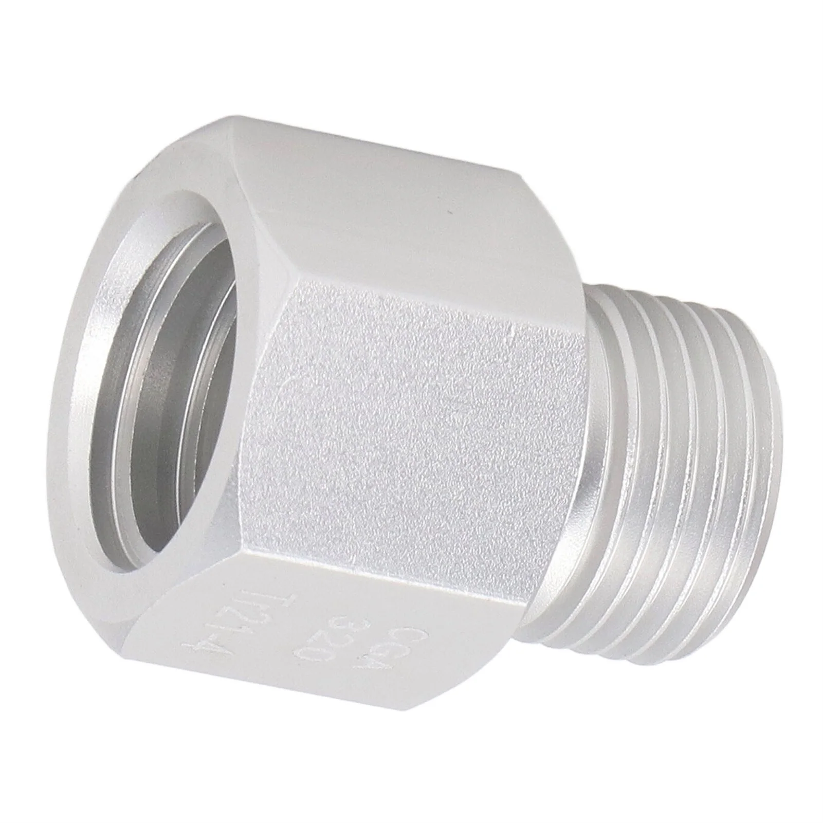 CO2 Adapter CO2 Refill Adapter Soda Refill Adapter Tr21‑4 to CGA320 CO2 Cylinder Cartridge Fill  Connector Aluminum Alloy