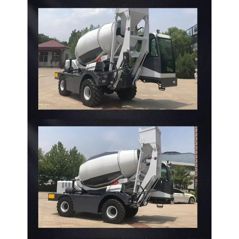 Professional 5 Cubic Meter Self-loading Concrete Mixer Truck