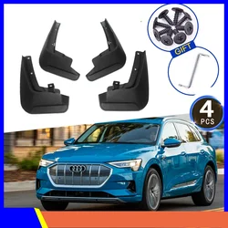 For Audi E-tron Quattro 2019 2020 2021 2022 2023 Mud Flaps Mudguards Splash Guards Fender Flare Front Rear Wheel Car Accessories