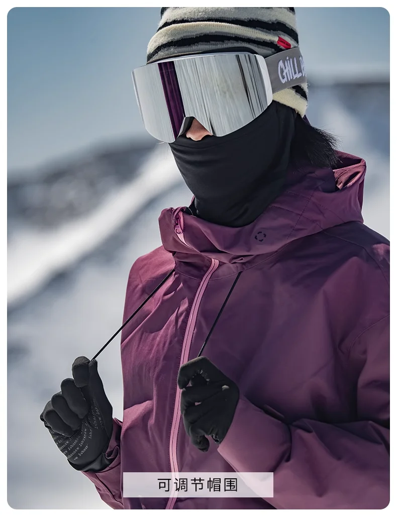 JOHN SNOW Snowboard Jacke Hosen Weibliche Trainingsanzug Berg Skifahren Suiten Winter Frauen Männer Schnee Anzüge Sport Wasserdichte Ski Sets – Detail 18
