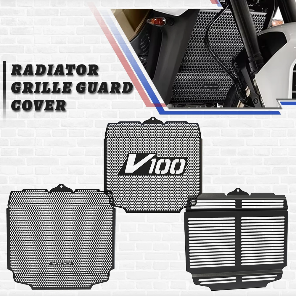 

Radiator Guard Grille Cover Grill Protector Radiator Guard For Moto Guzzi V100 Stelvio V 100 Stelvio 1000 2024 2025 Motorcycle