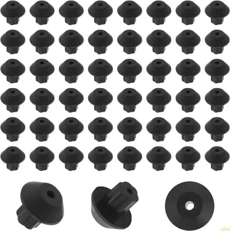 A0NC 48 Pack не скользящая печь резиновые наборы плитов