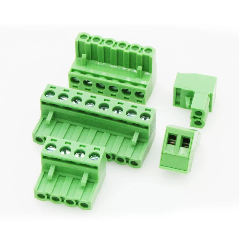 10PCS KF2EDGK Connector 2P 3P 4P 5P 6P 7P 8P 9P 10P Pitch 5.08MM Connector only plug Brand new