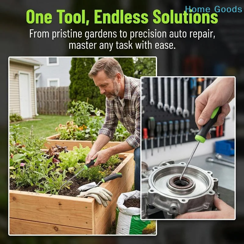 preferredManual Weed Puller Heavy Duty Garden Tool Long Handle for Lawn Patio Effortless Root Removal for Home Outdoor Planting