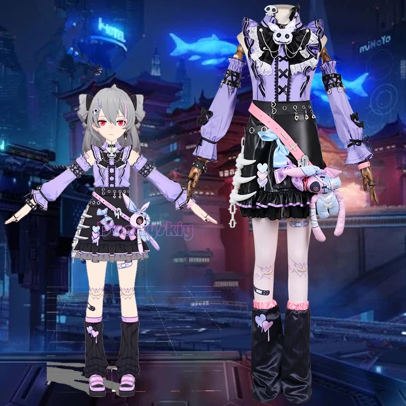 

Honkai Impact 3 Prometheus Cosplay Prometheus Uniform Dress Role Playing Halloween Costume New Skin 2024