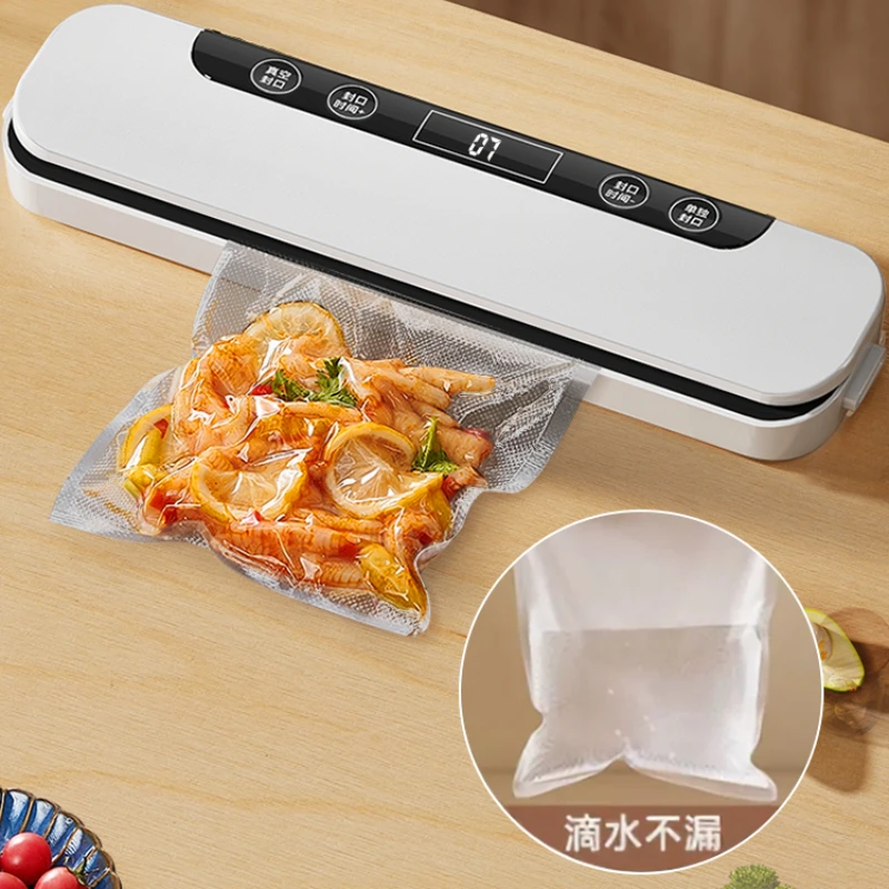 Vacuum Sealing Machine Small Household Food Packaging Automatic Vacuum Plastic Packaging Compression Preservation Device