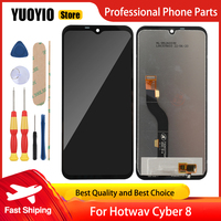 100% Original LCD Display Touch Screen Digitizer For Hotwav Cyber 8 Assembly Digitizer Replace accessories