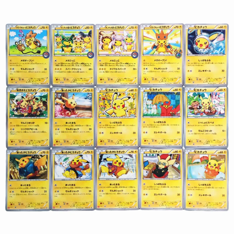 15 Style Diy Pokemon Cosplay Japanese Xy Promos Cards 098/xy-P 275/xy-P 204/xy-P 154/xy-P 097/xy-p Collection Ptcg Card