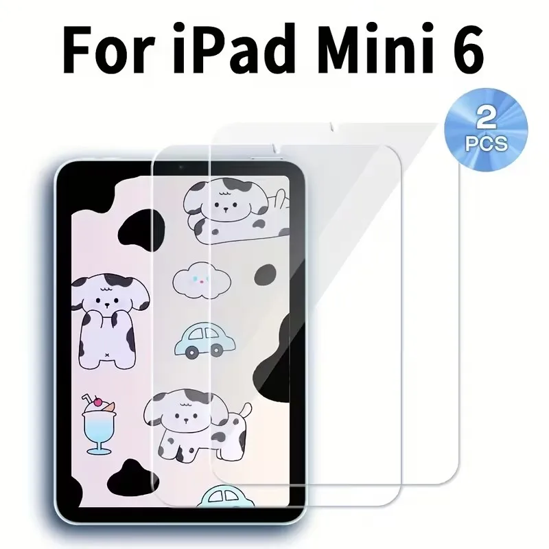 

2Pcs 9H HD Glass Screen Protector Film For iPad Mini 6 7 Pro 9.7 10.5 11(M4 M5) 12.9 7th 8th 9th 10th 11th Genaeration