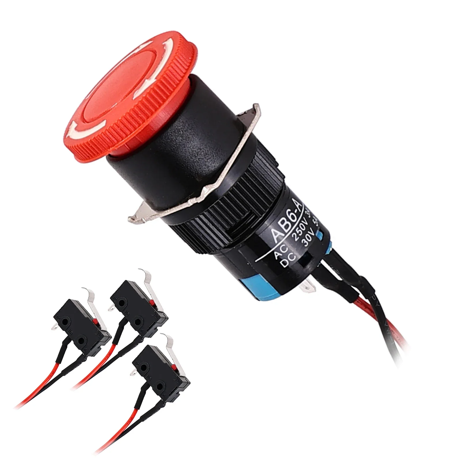 3018 Max Engraving Machine Limit switch and Emergency Stop Switch for CNC Wood Router Engraveing Machine Milling Machine