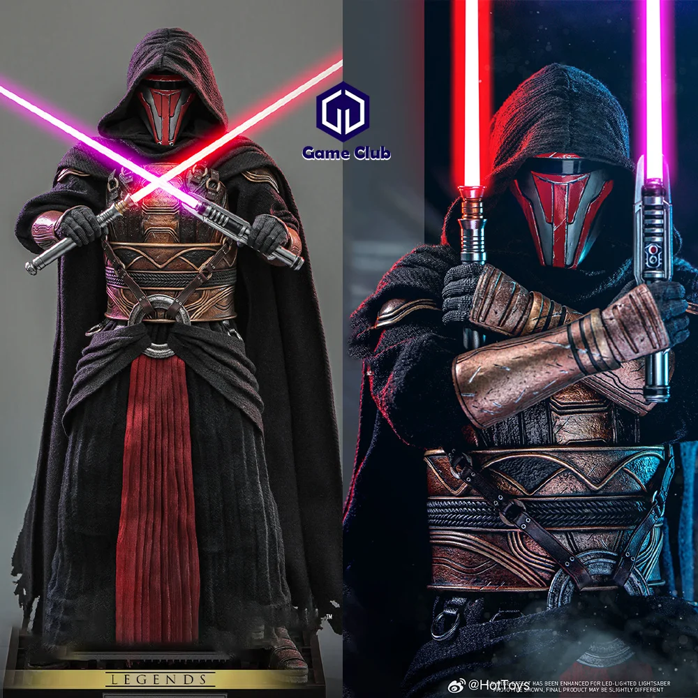 In Stock HOTTOYS VGM62 1/6 Scale Darth Revan Star Wars: Knights of the Old Republic Full Set 12'' Male Soldier Action Figure Toy