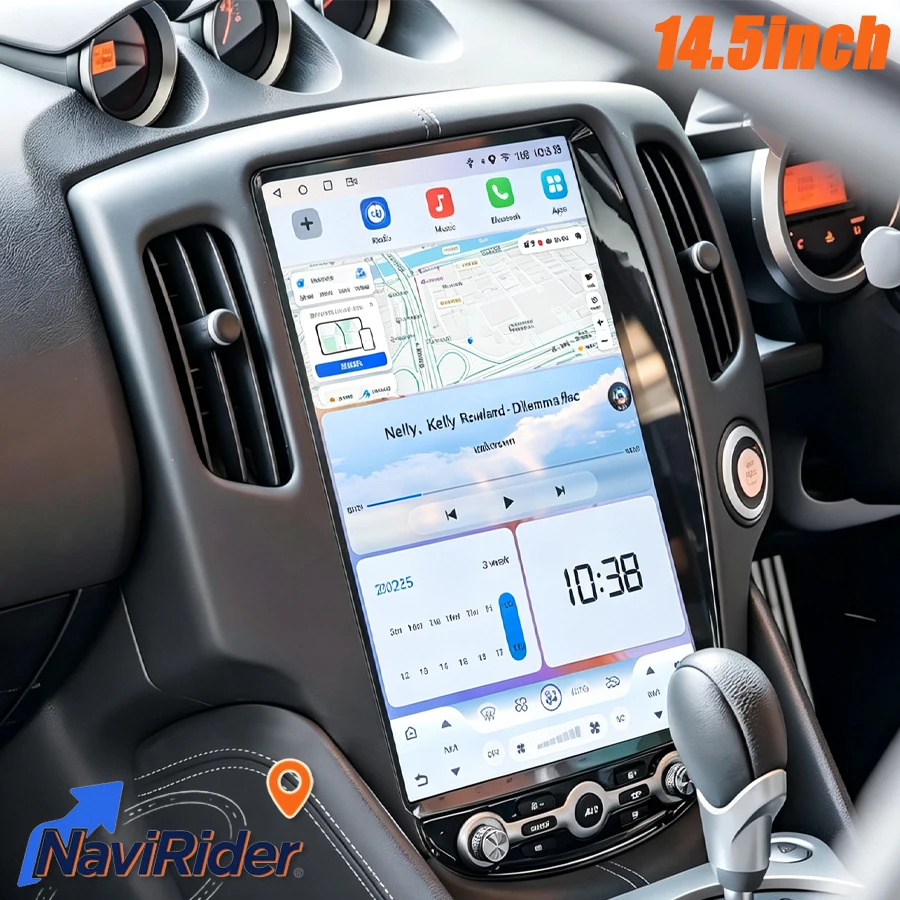14.5inch Android Car Radio For Nissan 370Z Z34 2009-2021 Multimedia Player Wireless Carplay Stereo GPS Navigation DSP Head Unit