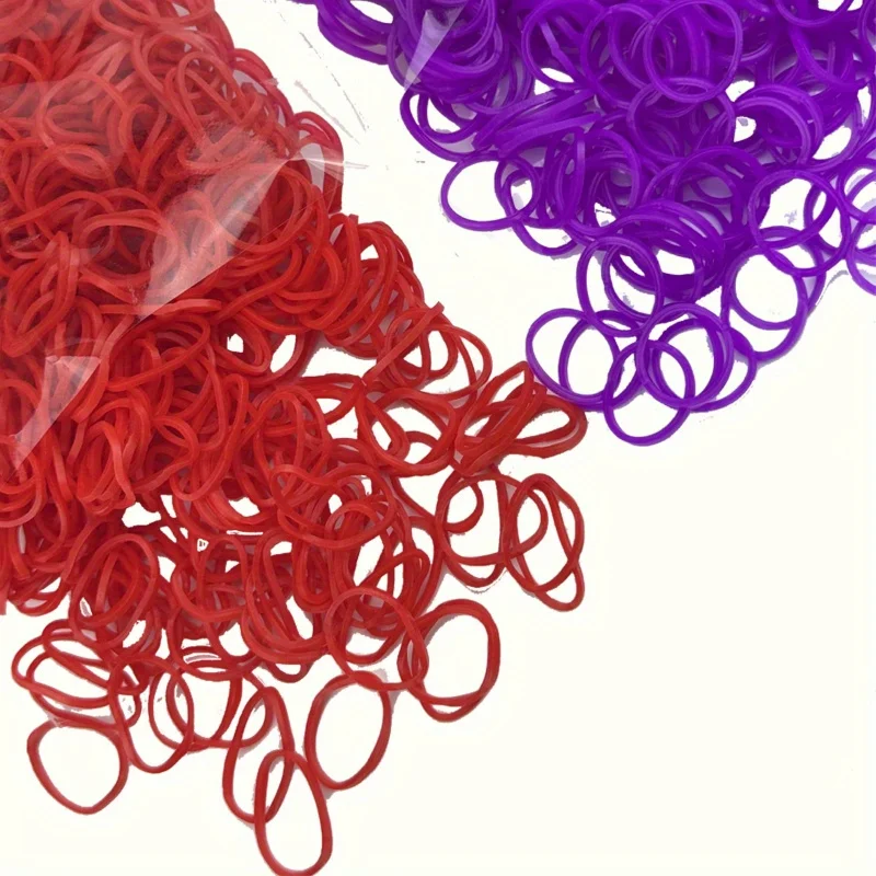 600 stuks rubberen band armband maken kit, kleurrijke weefriem kit, gebruikt voor doe-het-zelf vriendschapsarmband ketting speelgoed voor kinderen