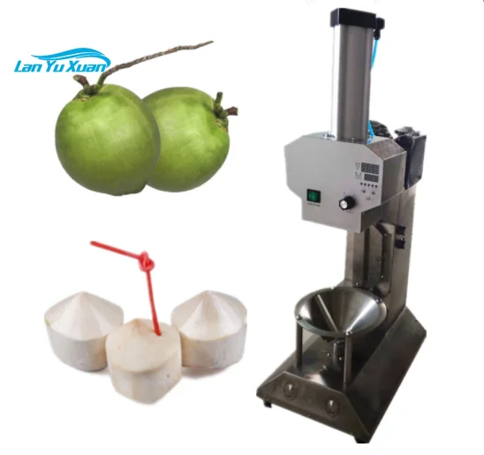 The Sixth Generation Diamond Shape Green Young Coconut Peeling Machine/coconut Cutting Machine