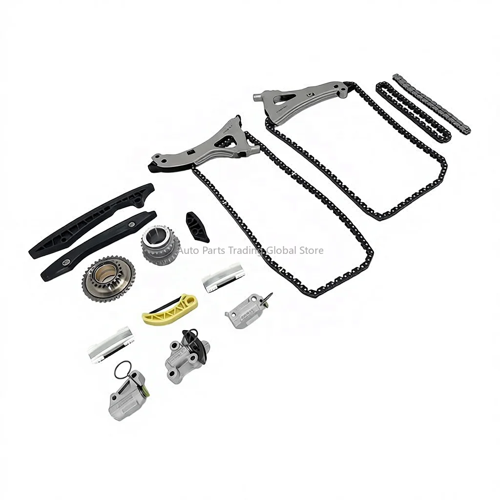 

Engine Timing Chain Kit For S500 E63 W212 W221 M270/M274 4.7T 5.5T A0009931378 0009931378 Timing Tensioner Guide