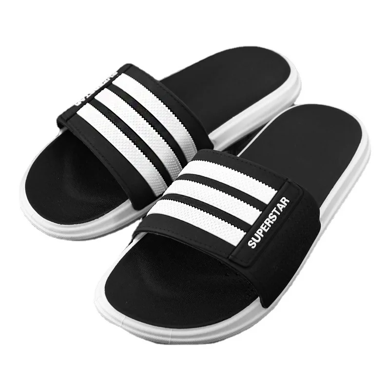 Whoholl Summer Men Slides Slide Slippers Home Indoor Shoes House Beach Outside Slipers Slipper Sleepers Soft Hot Sale Big Size