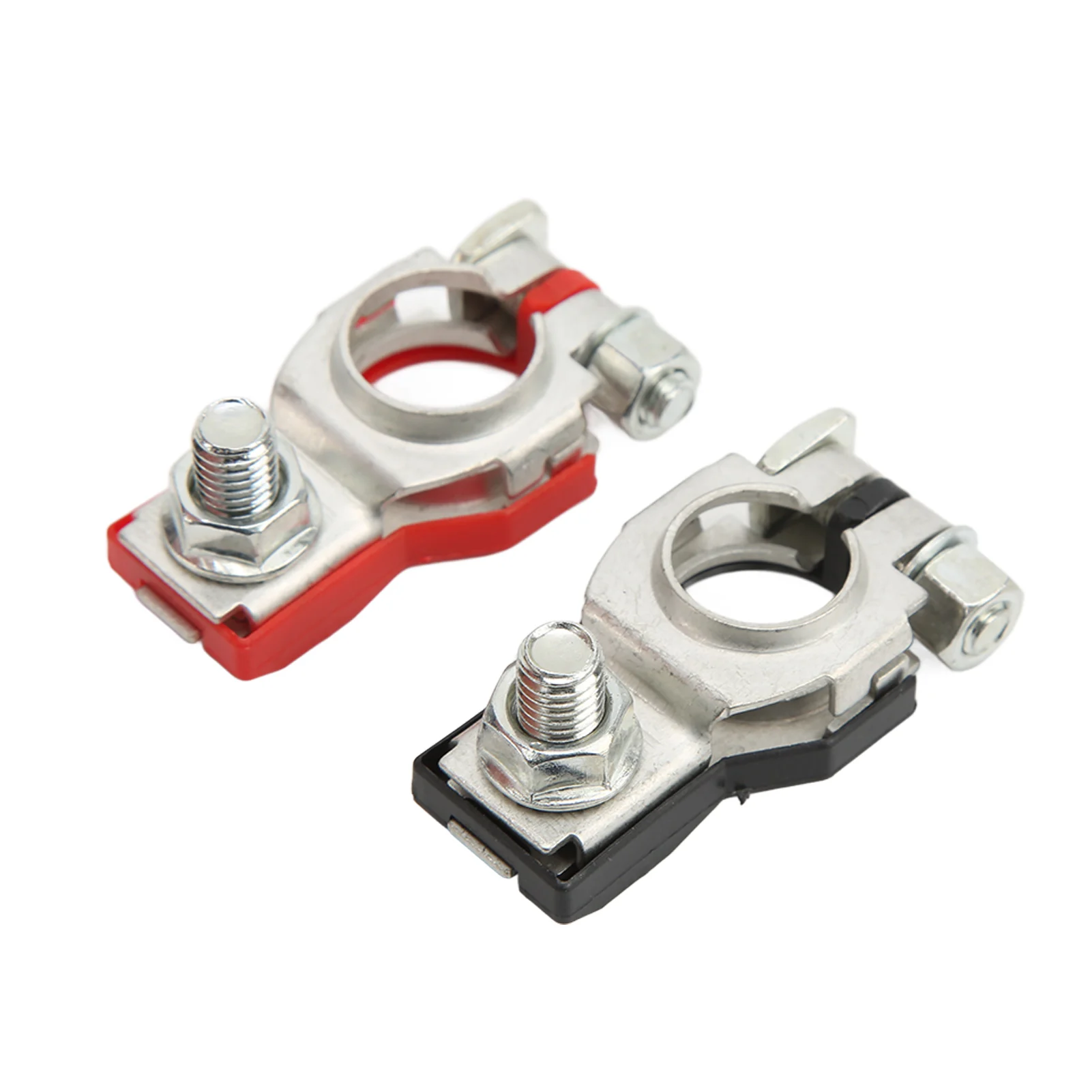 2PCS Positive Negative Battery Terminal Set 243407F000 243407F001 Car Cable Connector Clamp Replacement for  243407F001