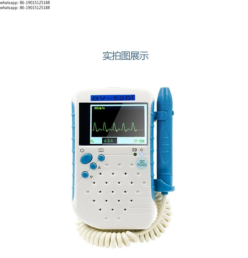 Vascular Blood Flow Meter Velocity Detection Observation Medical Ultrasound Blood Detection Arteriovenous