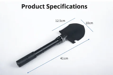 Compact Folding Shovel: Versatile Outdoor Tool For Camping For Outdoor Adventures Like Camping, Hiking,gardening Taking
