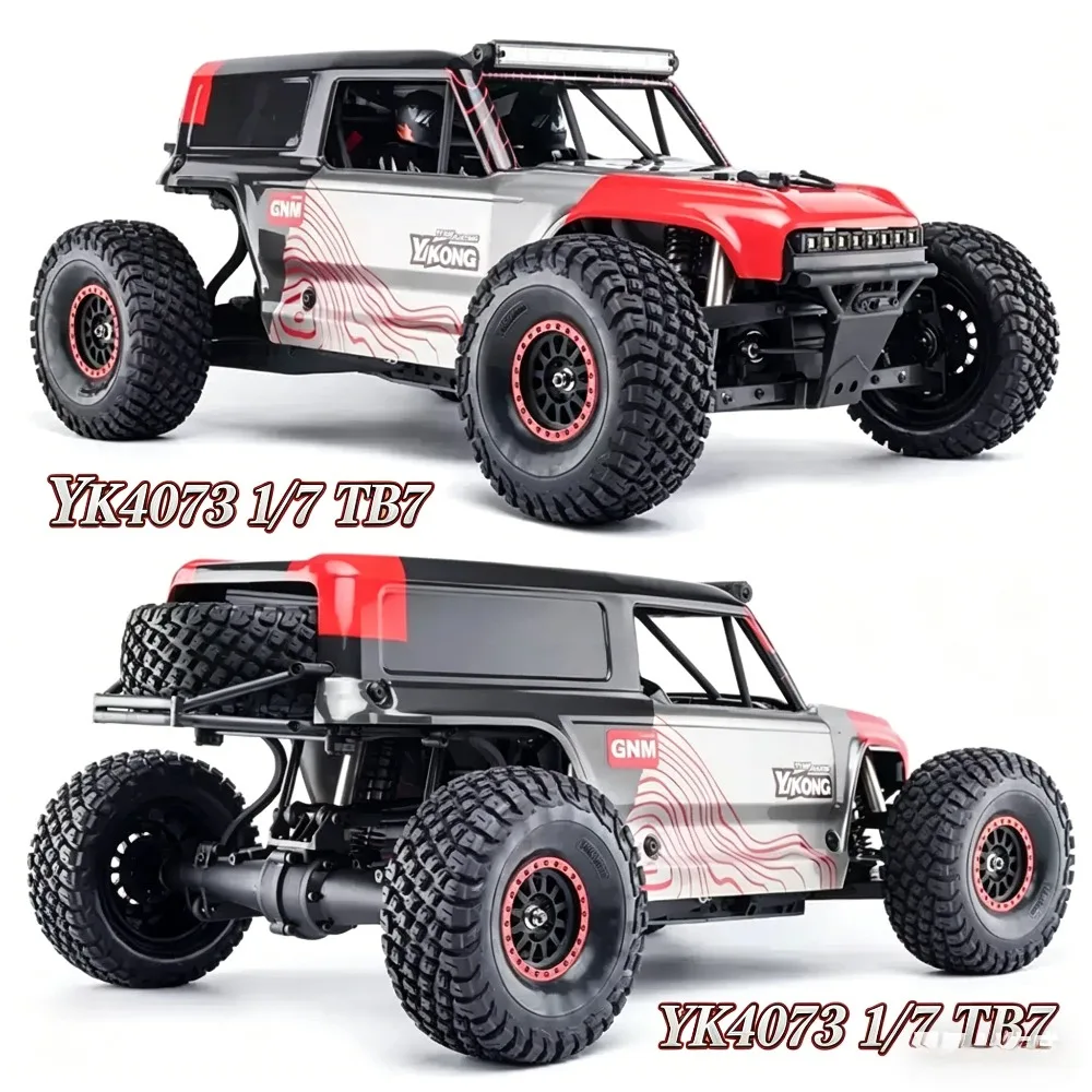 

Радиоуправляемая модель внедорожника Yikong YK4073 1/7 Pioneer TB7 Desert Truck, электрическая, полноприводная, короткая модель, игрушка для взрослых, подарок
