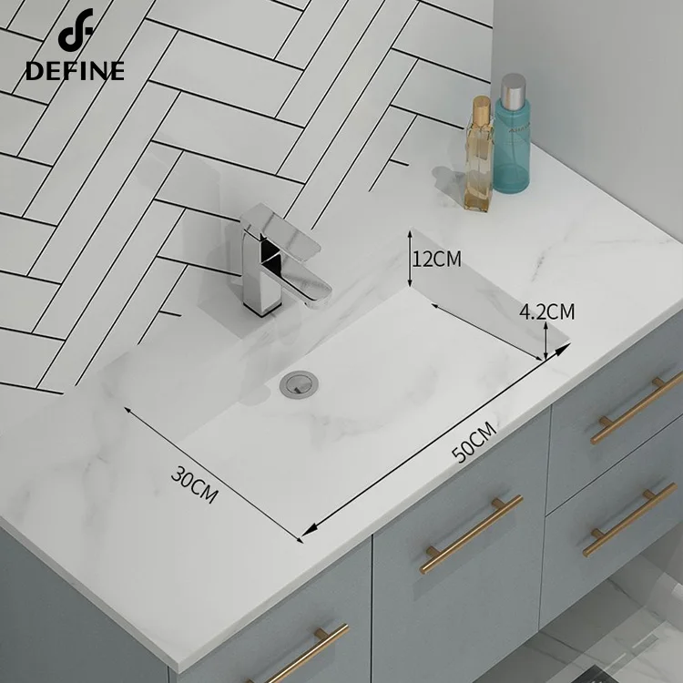 2024 Newest Style Bathroom Design Waterproof Wash Cabinet Vanity Sink For Bathroom Use