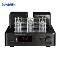 Sunbuck HIFI 6U1 6K4 Vacuum Tube Integrated Amplifier, Bluetooth Coaxial optical input Stereo Lossless decoding USB Preamplifier