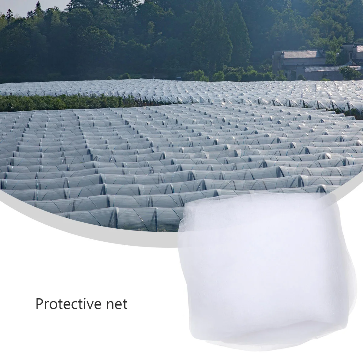 شبكة حماية الحشرات للنباتات، شبكة فصل متينة، غطاء حاجز الطيور في الحديقة لحماية المحاصيل والشجيرات في الهواء الطلق