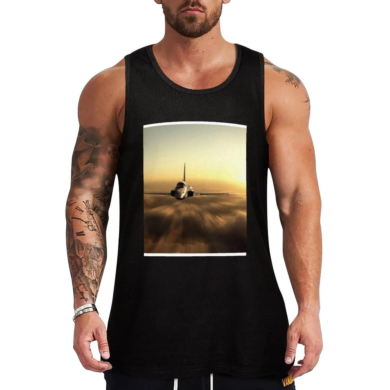 

Tiger Prowl Tank Top summer clothes for men quick-drying t-shirt Vest for boy