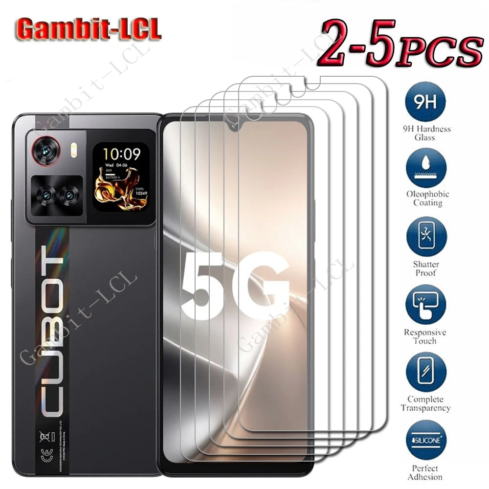 2-5PCS 9H HD Tempered Glass For Cubot X100 ON CubotX100 P90 A40 CubotP90 CubotA40 6.88" Screen Protector Cover Film