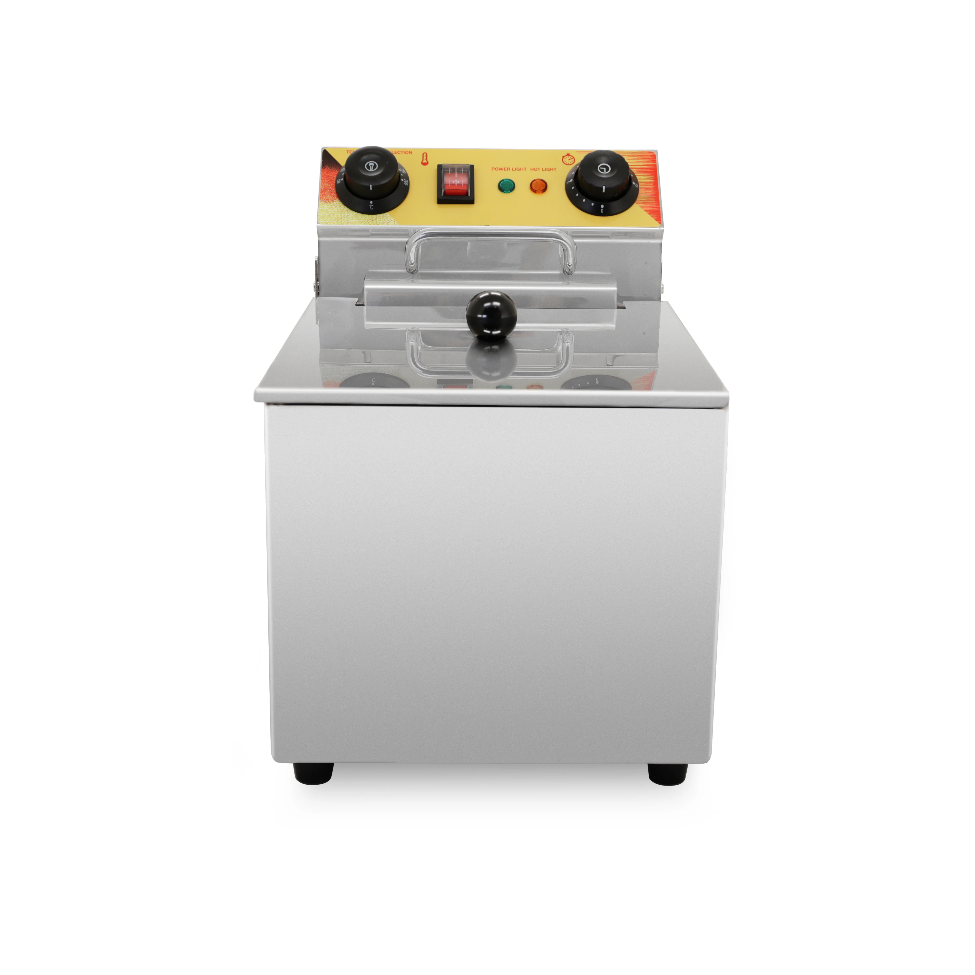 

8.5L Electric Fryer Basket Industrial deep potato chip fryer chicken fryer machine.