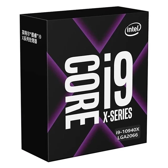 (Intel) i9-10940X 14 rdzeniowych 28 wątków pudełkowych procesor CPU LGA 2066 core i9 10. Generacji serii