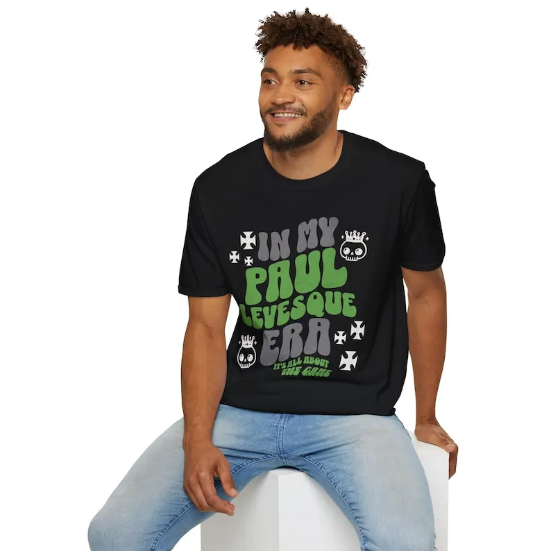 In my Paul Levesque Era Softstyle Shirt, Wrestling Funny Tee, Retro Homage Funny Era T-Shirt