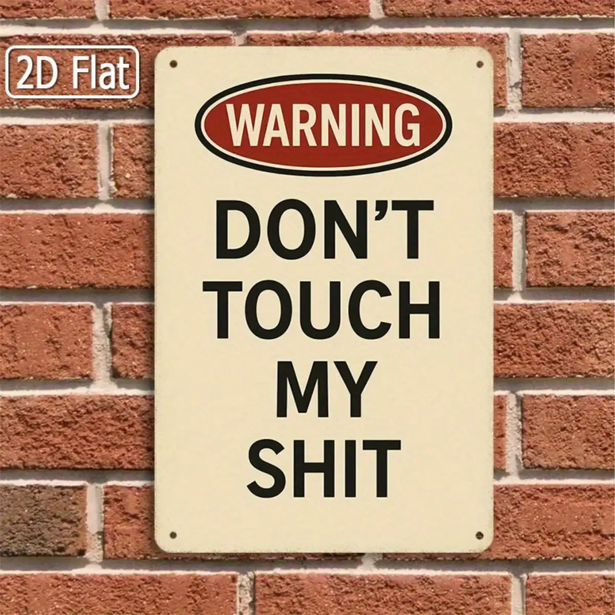 1PC Tin Sign Humoro…