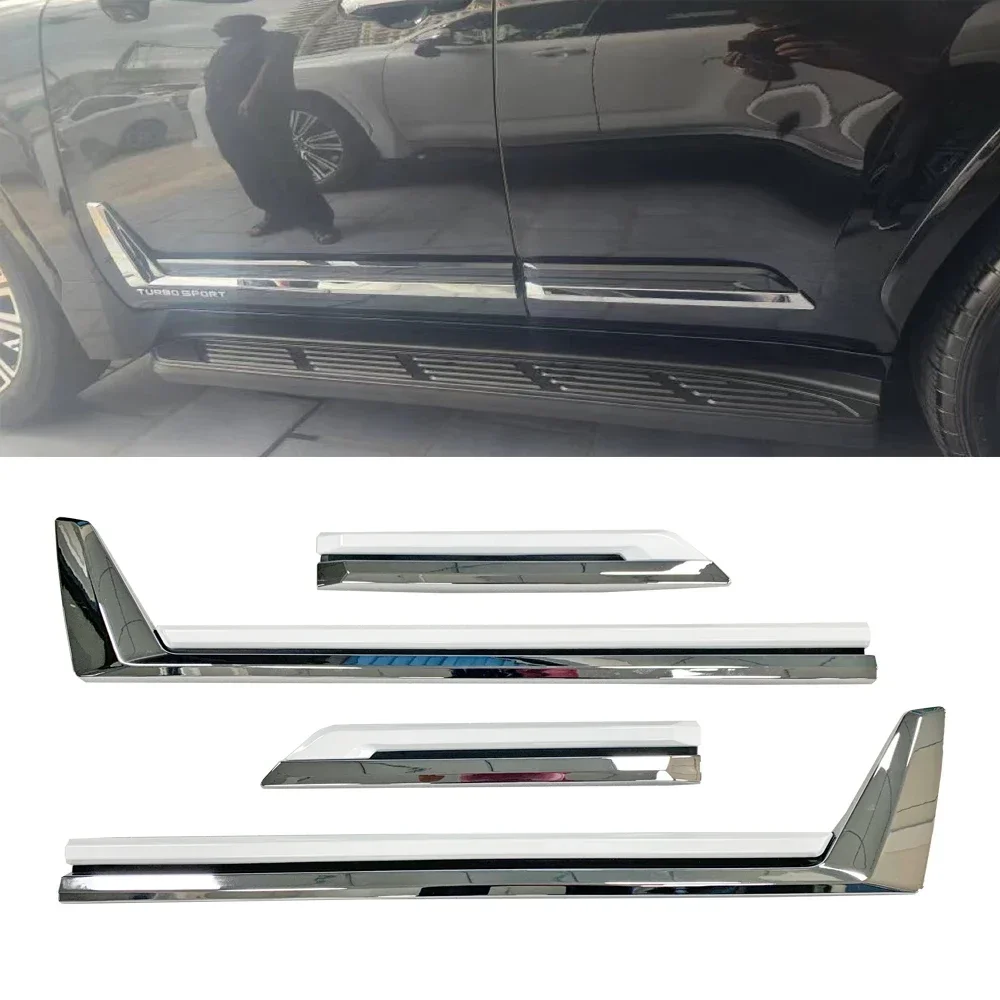 ABS Painting Car Body Door Side Molding Trim For Lexus 600 LX600 2023 2024 Accessories