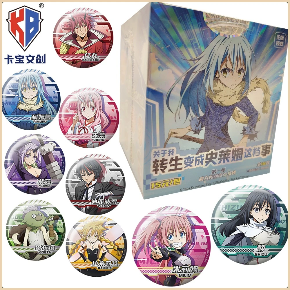 

Original Kabao That Time I Got Reincarnated As A Slime Peripheral Characters Badge Cartoon Pendant Fashion Accessories Fun Gifts