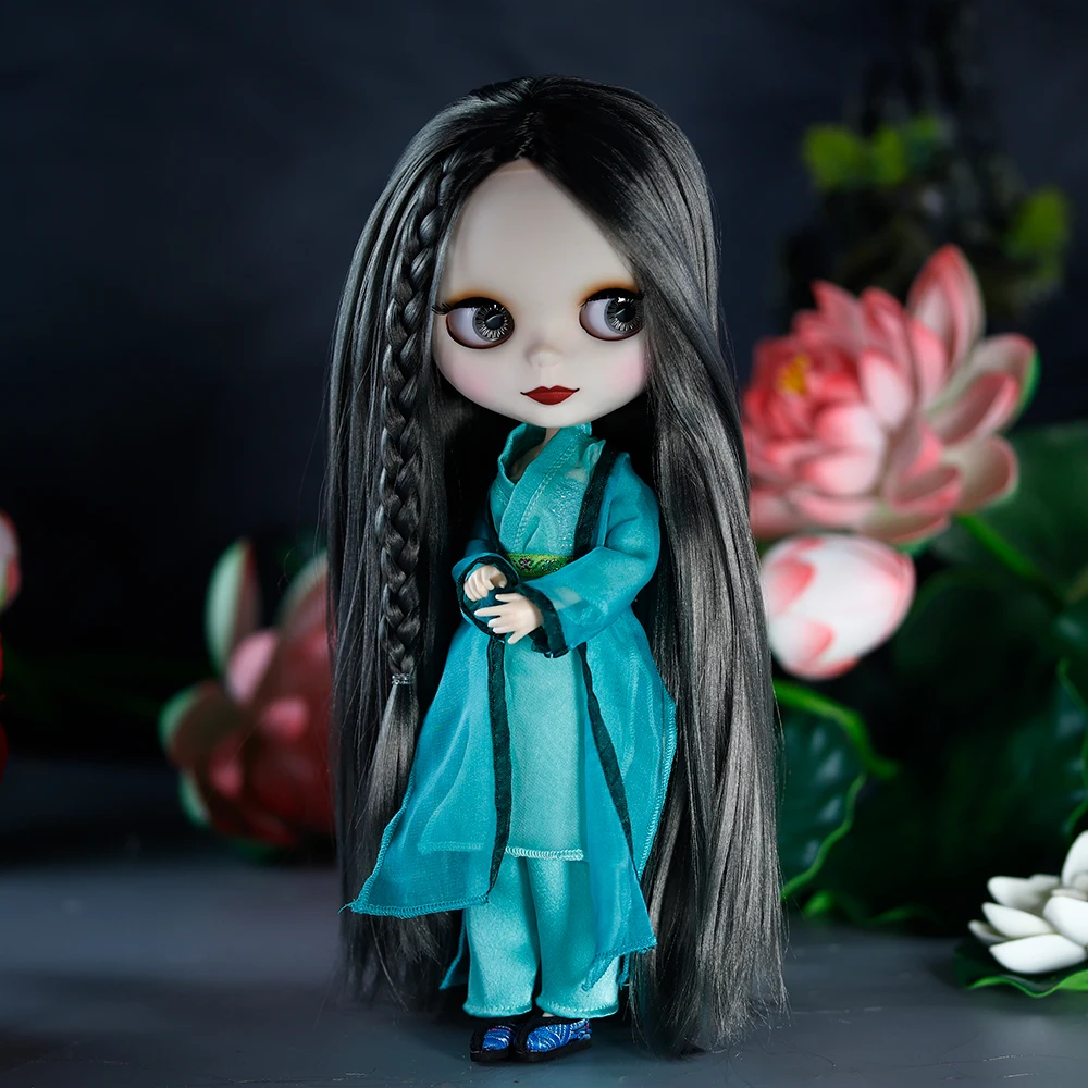 ICY DBS Blyth Gonna 1/6 BJD Serpente Verde Serpente Bianco Costume Set da Cinque Pezzi Anime Girl Toy Regalo SD