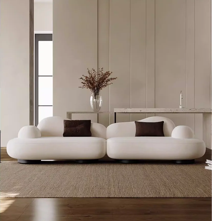 

# Sofa 3-Seater Armless Sectional Sofa For Small & Large Living Rooms