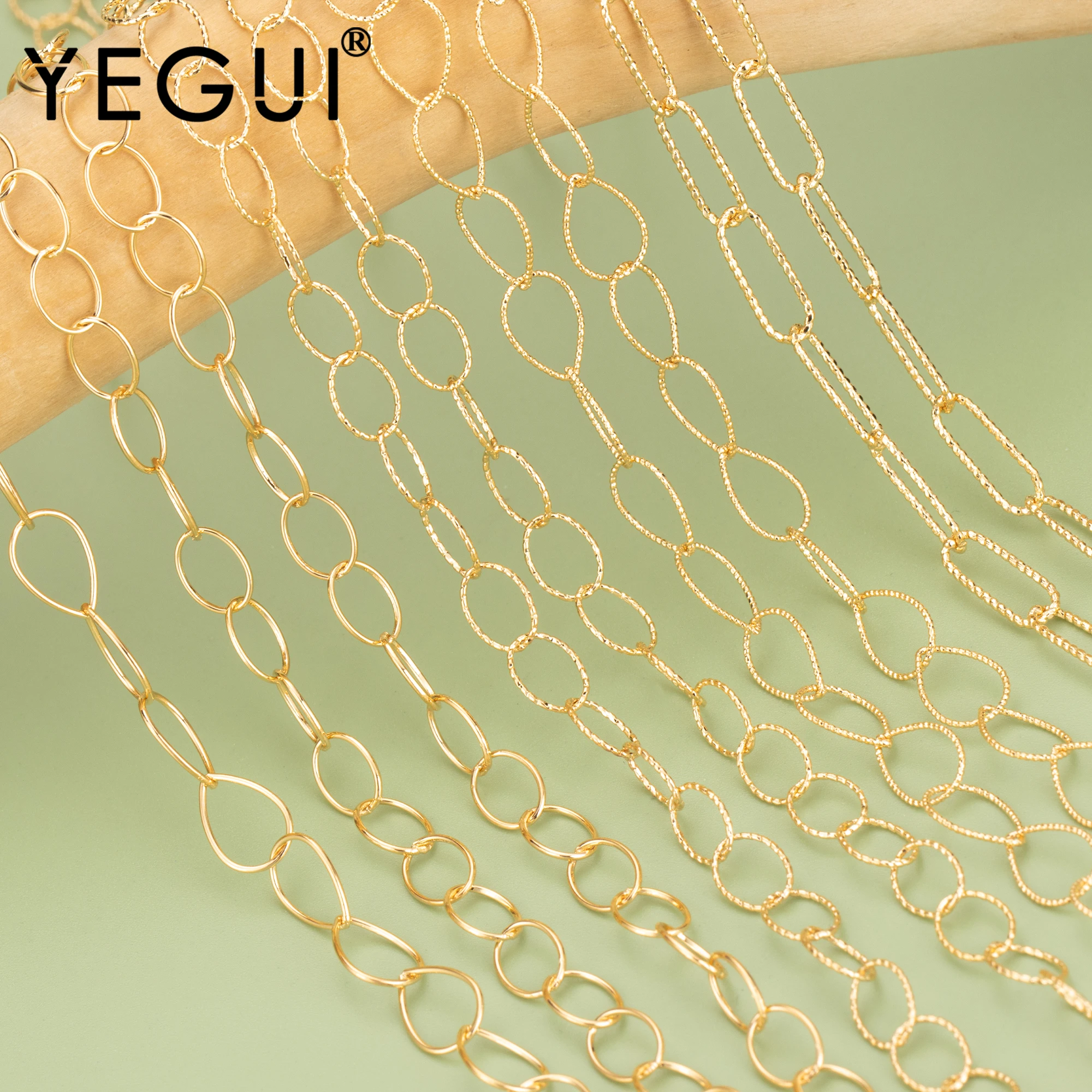 

YEGUI C304,diy thin chain,nickel free,18k gold rhodium plated,copper,jewelry making,jewelry finding,diy bracelet necklace,1m/lot