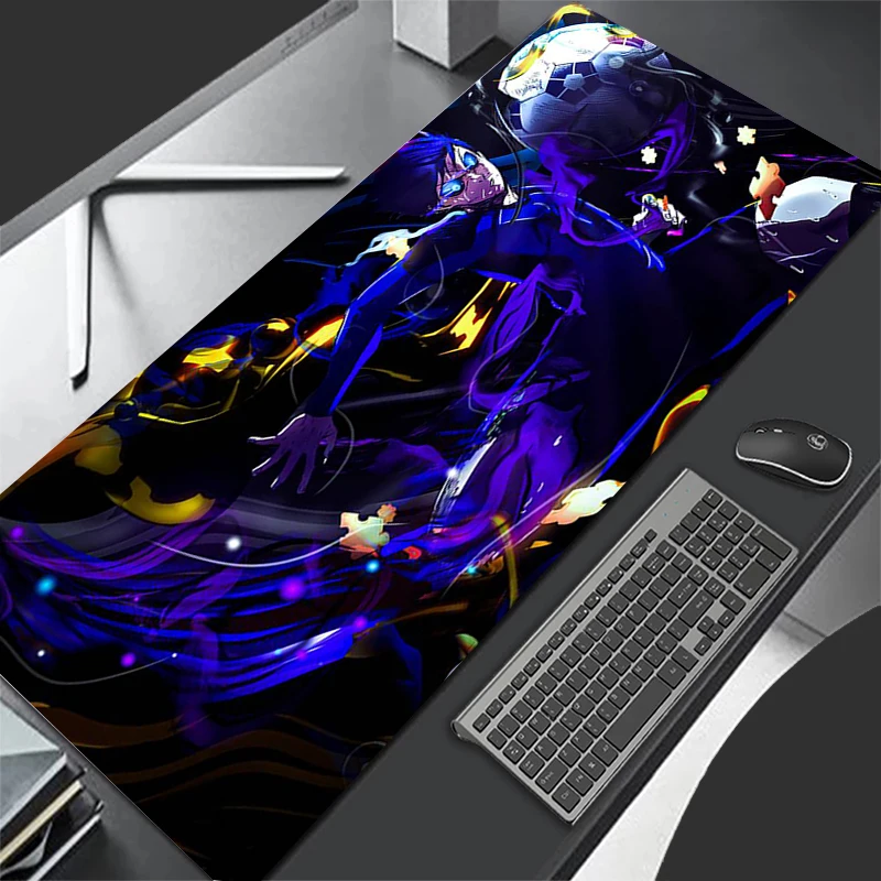 Blue Lock HD Anime Image Mouse Pad Large Laptop Pc Gaming Accessories Gamer Desk Mat Natural Anti Slip Rubber Keyboard Mousepad