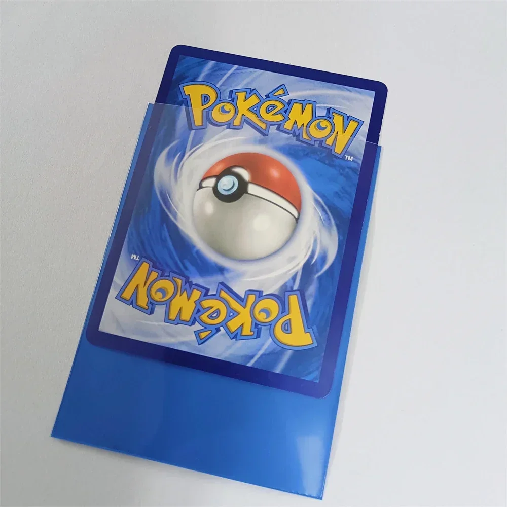 100 Stück 66x91mm Matte Standardgröße Kartenhüllen TCG Sammelkarten-Schutz für Tarot-Schutz, Brettspiele, Magische Abdeckung PKM – Detail 4