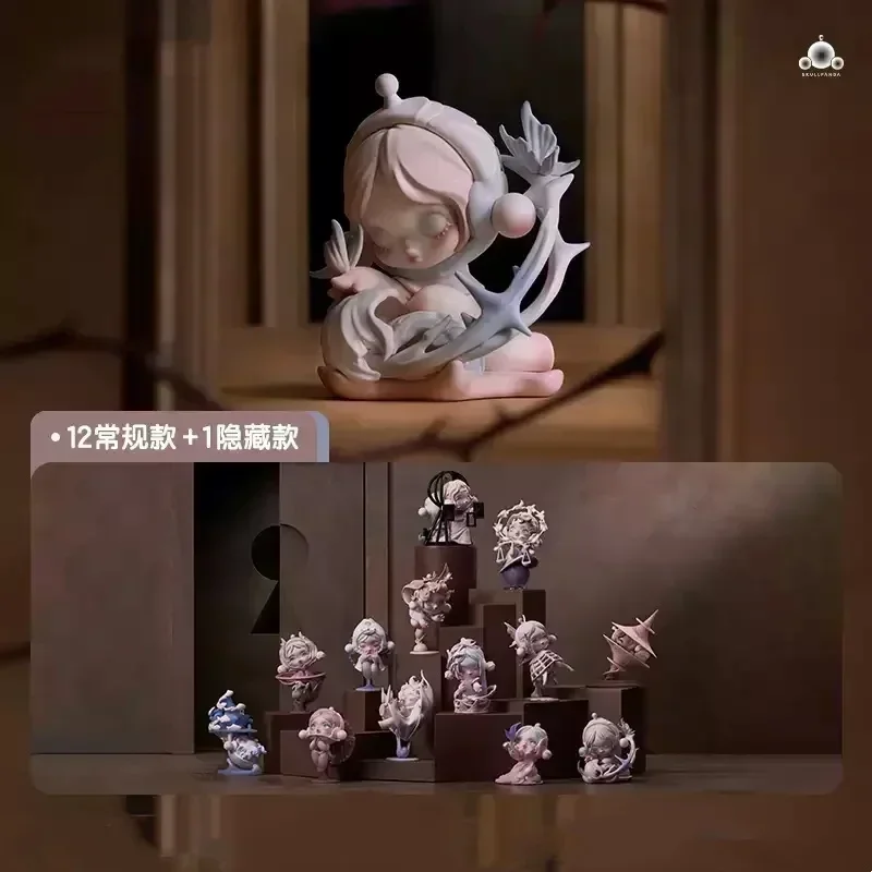 

POP MART SKULLPANDA серия Paradox Mystery Box слепая сумка-милая аниме-фигурка куклы для настольных украшений идеальный подарок