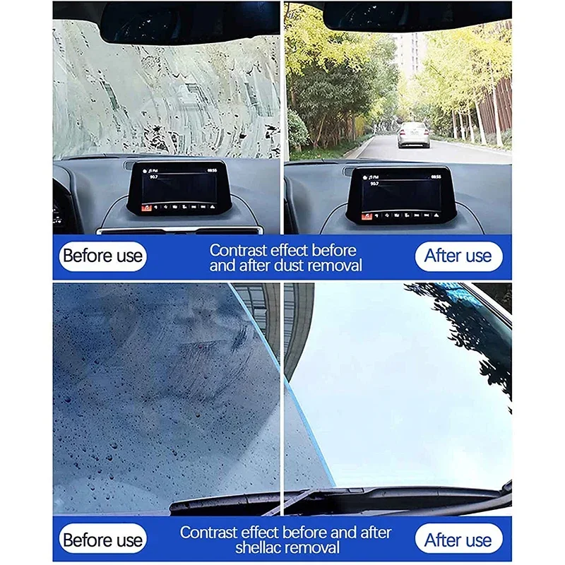 20/40/60Pcs Car Solid Effervescent Washer Tablet Multifunctional Cars Windscreen Washing Tablets Tools Auto Cleaning Accessories
